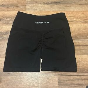 Alphalete Compression Shorts Black